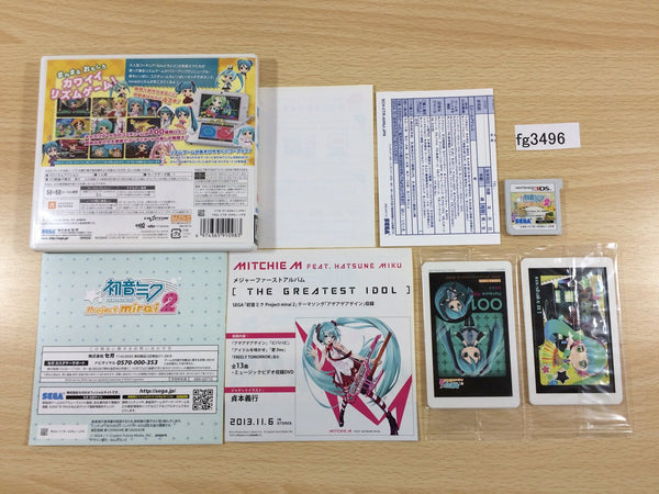 fg3496 Miku Mirai 2 BOXED Nintendo 3DS J4U.co.jp