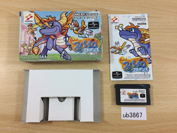 Ub3867 Spyro Crash Bandicoot Boxed Gameboy Advance Japan J4u Co Jp
