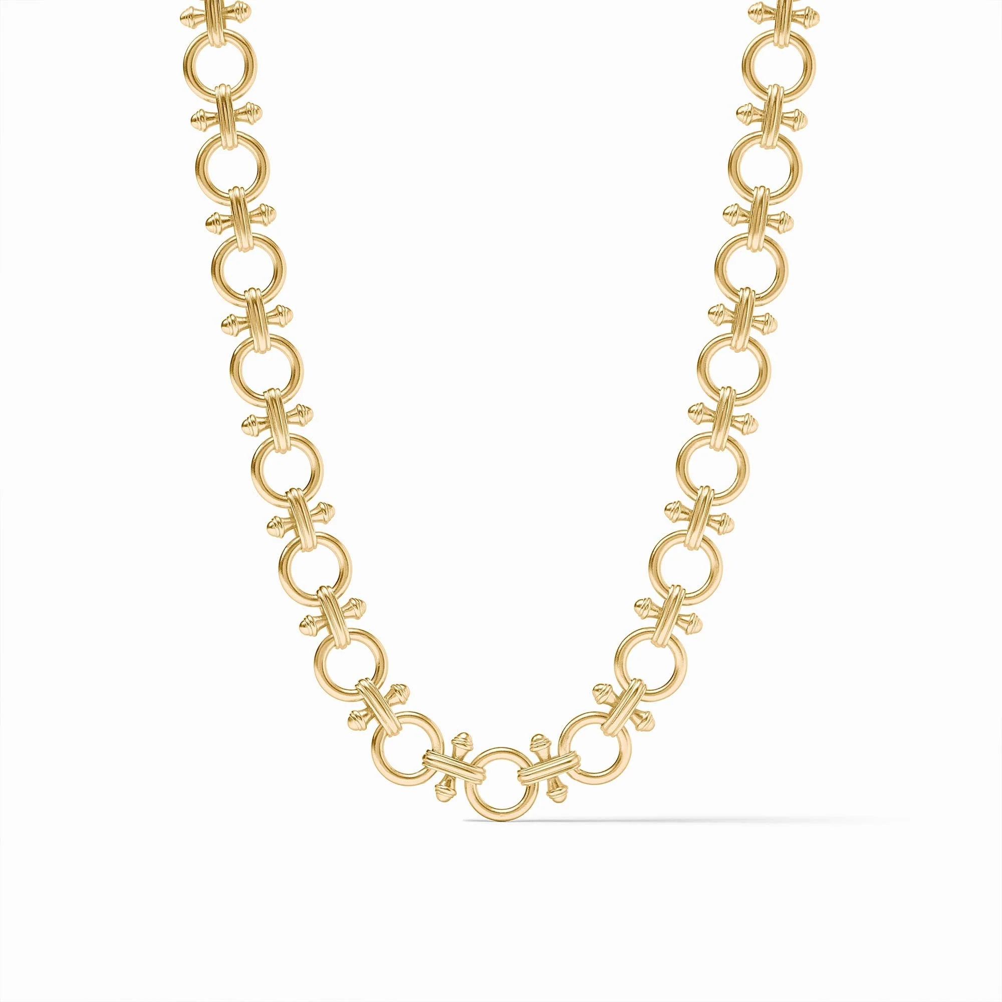 Julie Vos Bamboo Link Necklace