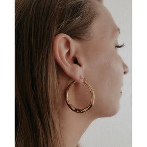 Elvie Hoop Earrings - Olive and Rose Boutique
