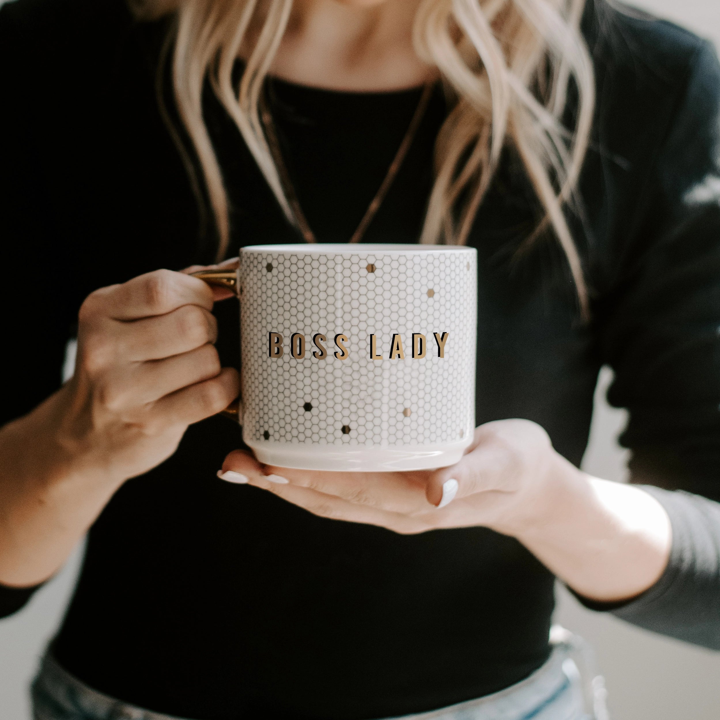 Boss Lady Tile Coffee Mug