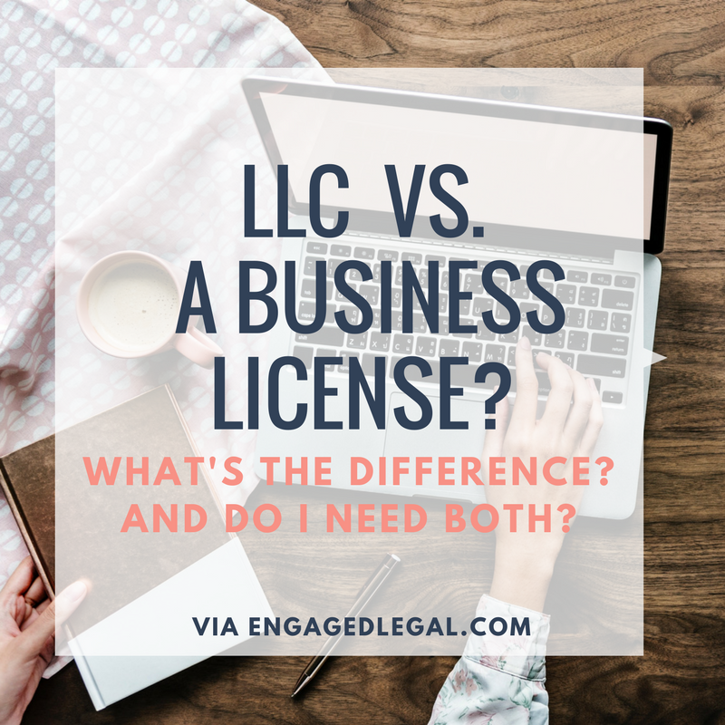 LLC vs. Business License