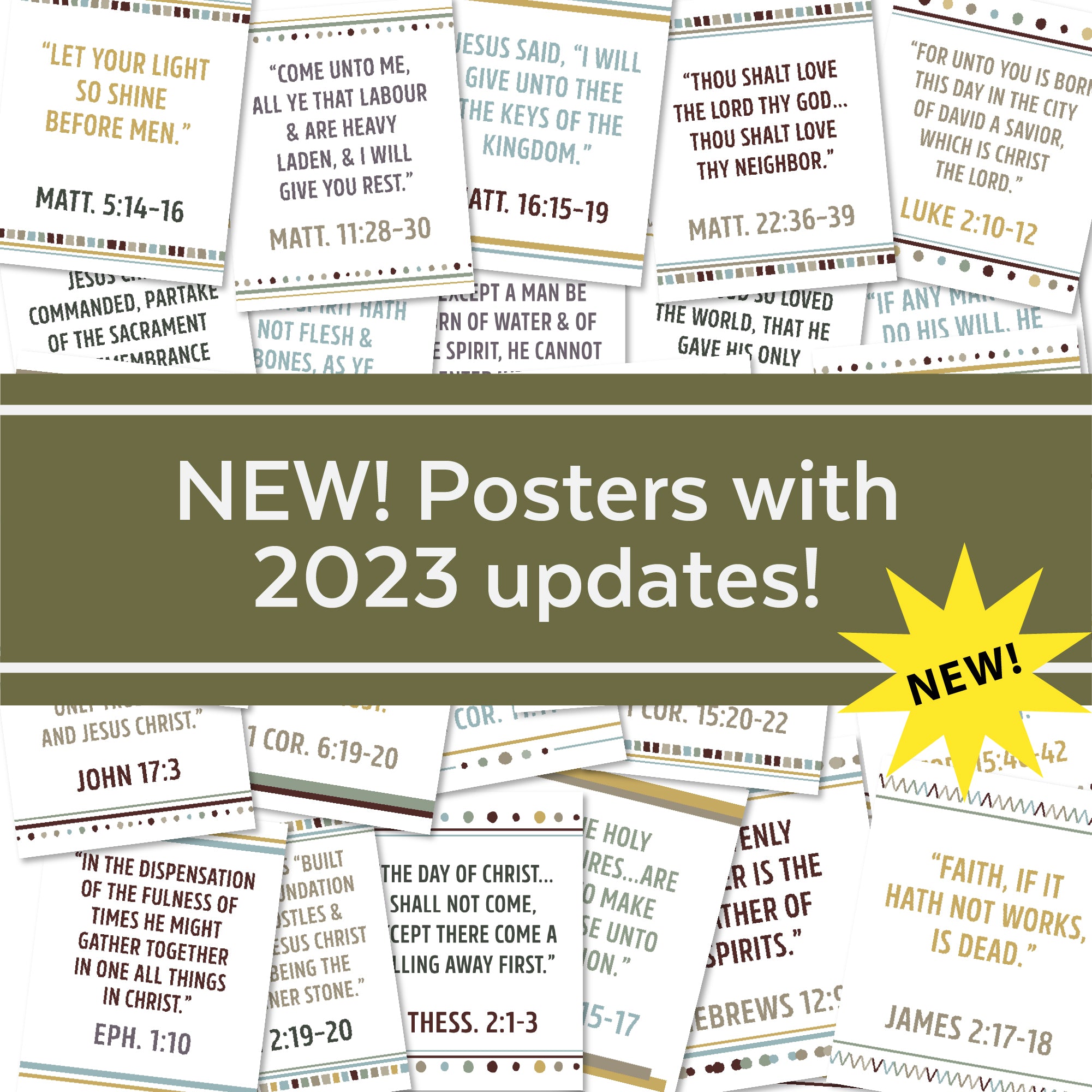 New Testament Complete Seminary Printable Kit Ministering Printables