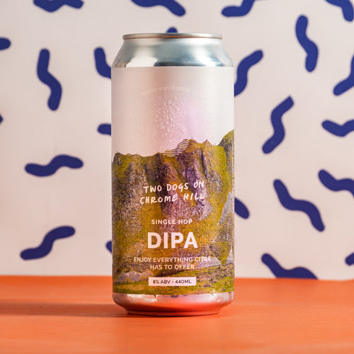 Cloudwater Brewery  Two Dogs On Chrome Hill Double IPA  8.0% 440ml Can - All Good Beer