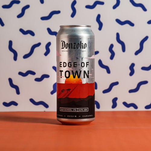Donzoko - Edge of Town Old School IPA 6% 500ml can - All Good Beer