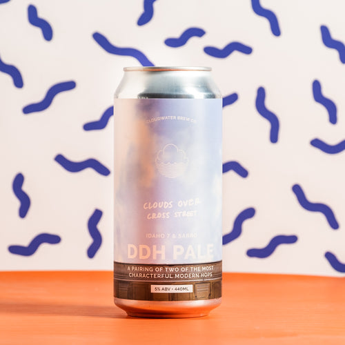 Cloudwater  Clouds Over Cross Street  DDH Pale  5.0% 440ml - All Good Beer