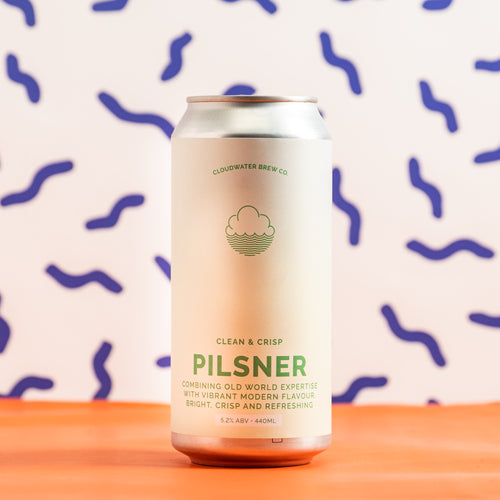 Cloudwater Brewery - Pilsner 5.2% 440ml Can - All Good Beer
