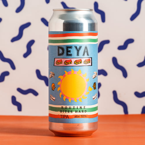 Deya Brewery - Routine Bites Hard TIPA 10% 500ml can - All Good Beer