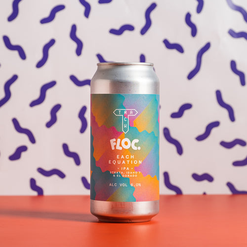 Track X Floc  Each Equation IPA  6.0% 440ml Can - All Good Beer