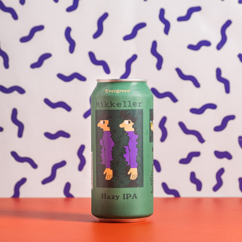 Mikkeller  Evergreen Hazy Session IPA  3.5% 440ml Can - All Good Beer