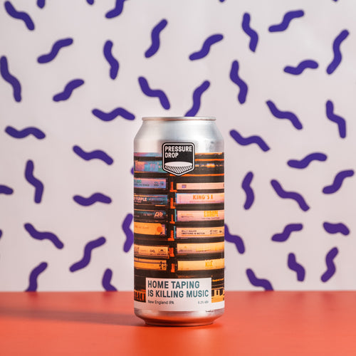 Pressure Drop Brewing  Home Taping Is Killing Music  NE IPA 6.2%  440ml Can - All Good Beer