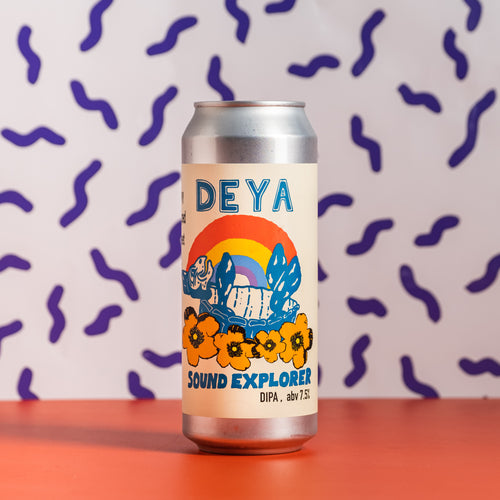 DEYA Brewing Co  Sound Explorer DIPA  7.5% 500ml Can - All Good Beer