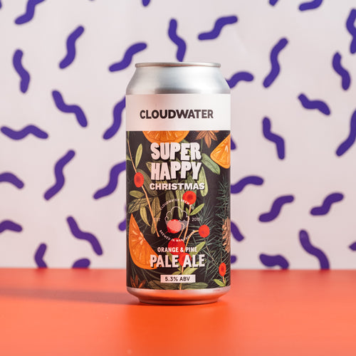 Cloudwater  Super Happy Christmas  5.2% 440ML Can - All Good Beer