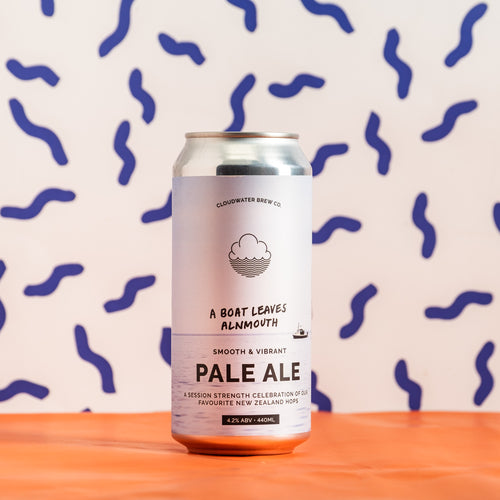 Cloudwater Brew Co  A Boat Leaves Alnmouth Pale Ale  4.2% 440ml Can - All Good Beer