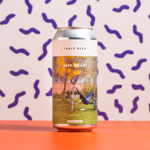 Cloudwater Brew Co  And Relax... Table Beer  3.2% 440ml Can - All Good Beer