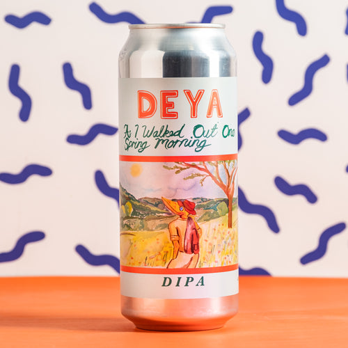 Deya Brewing Co  As I Walked Out One Spring Morning Double IPA  8.0% 500ml Can - All Good Beer