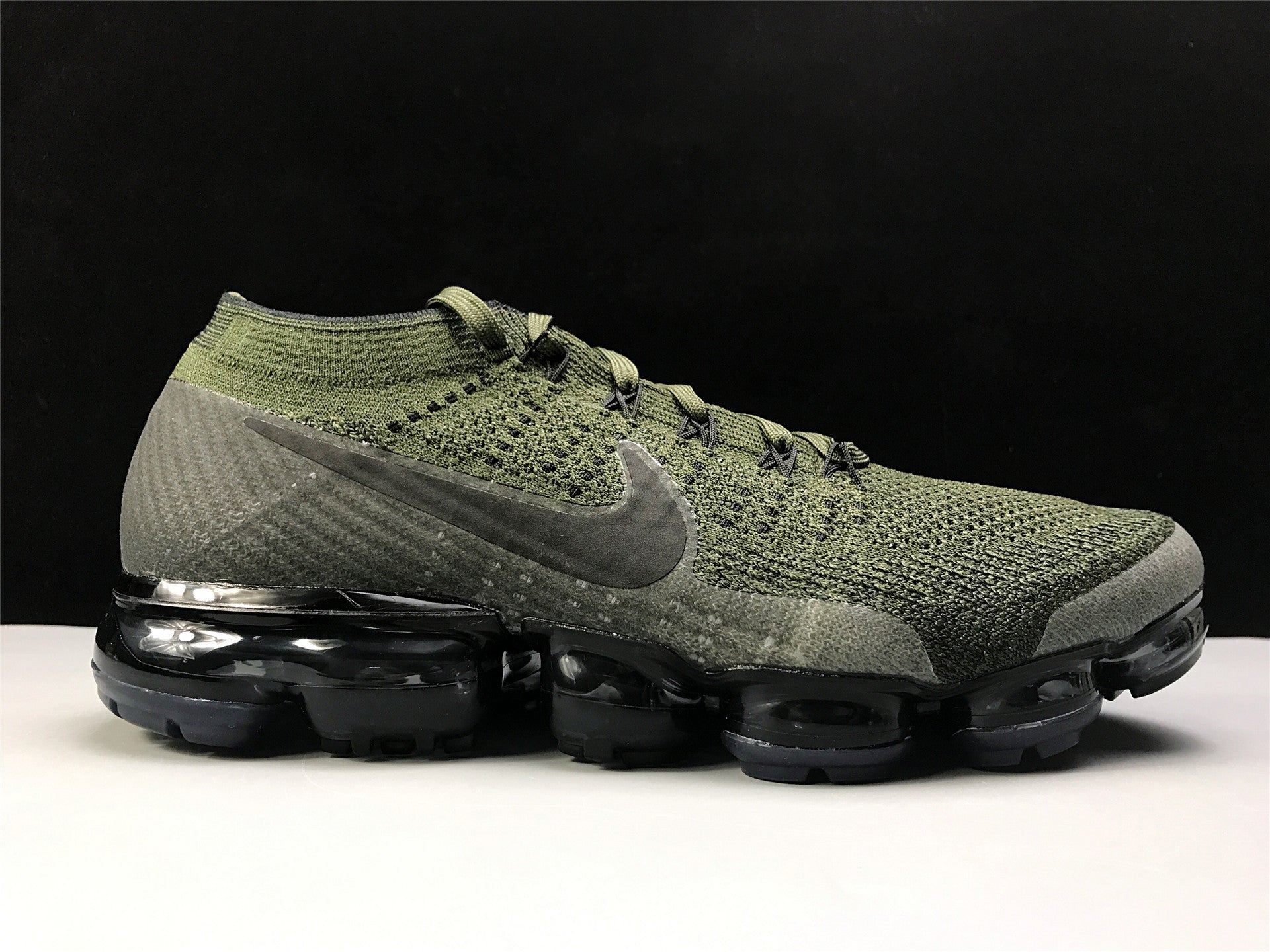 olive green vapormax flyknit