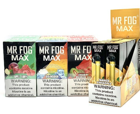 mr fog max pro flavor list