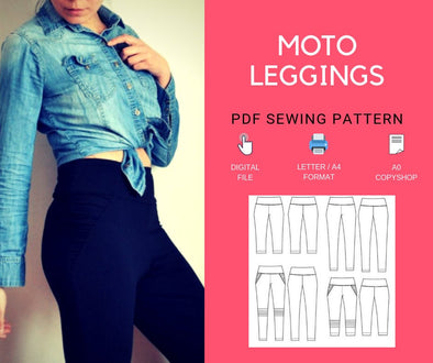 Womens Curvy Stirrup Leggings PDF Sewing Pattern Leggings PDF, Leggings  Sew, Leggings Pattern, Curvy Sewing Pattern, Curvy Legging -  Canada