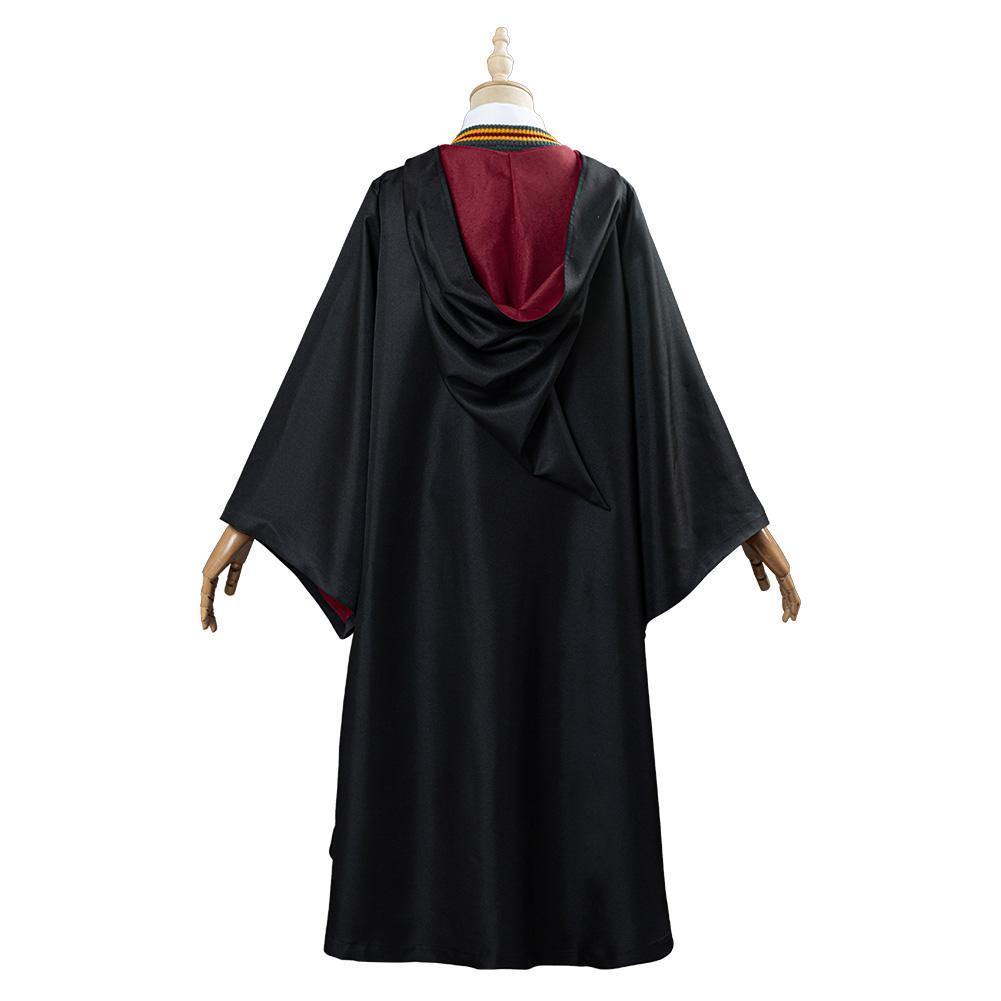 Harry Potter Hermione Granger Gryffindor School Uniform Women Robe