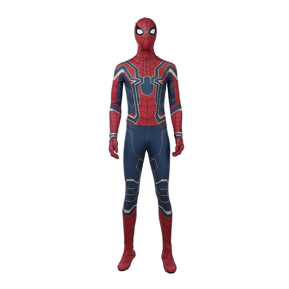 Spider Man Costume Avengers Infinity War Halloween Party Spiderman ...