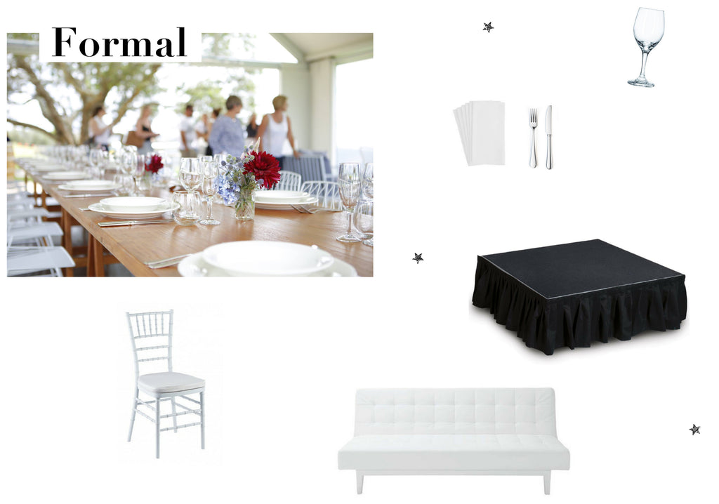 Range Event Hire Formal Office Party Styling Ideas Toowoomba Brisbane Gold Coast Party Hire