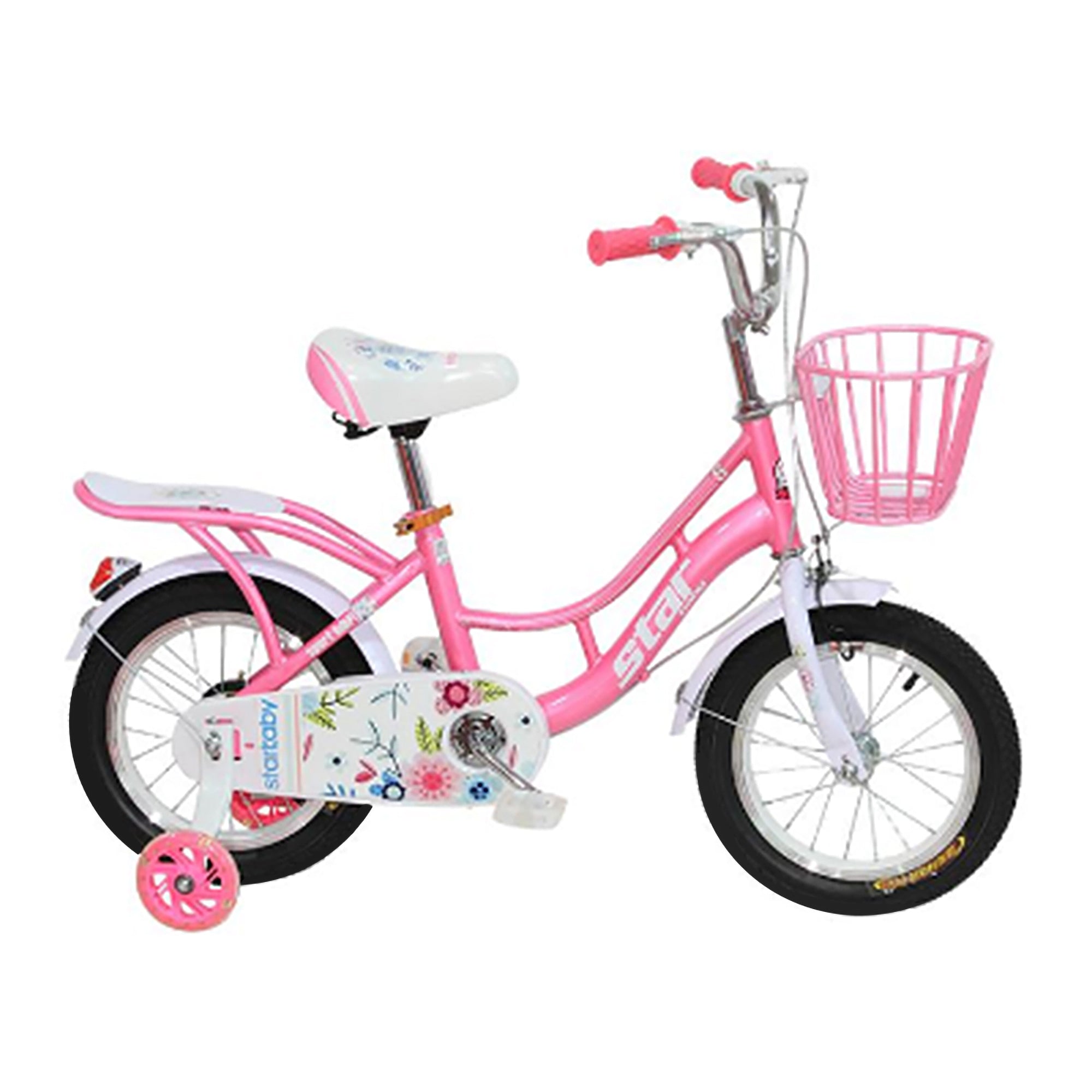 Pink FLOWERS (PF) Girls Bike