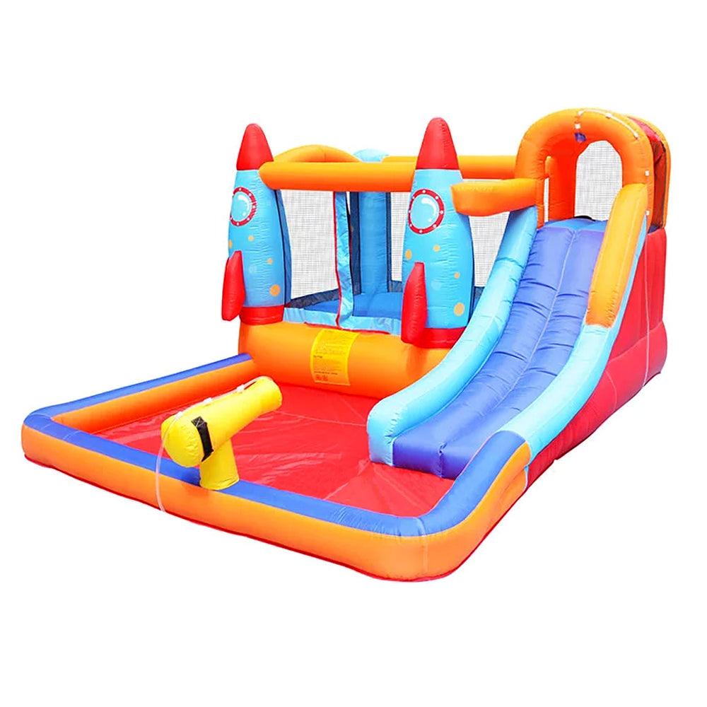 Bounce House Rocket Castle with Pool