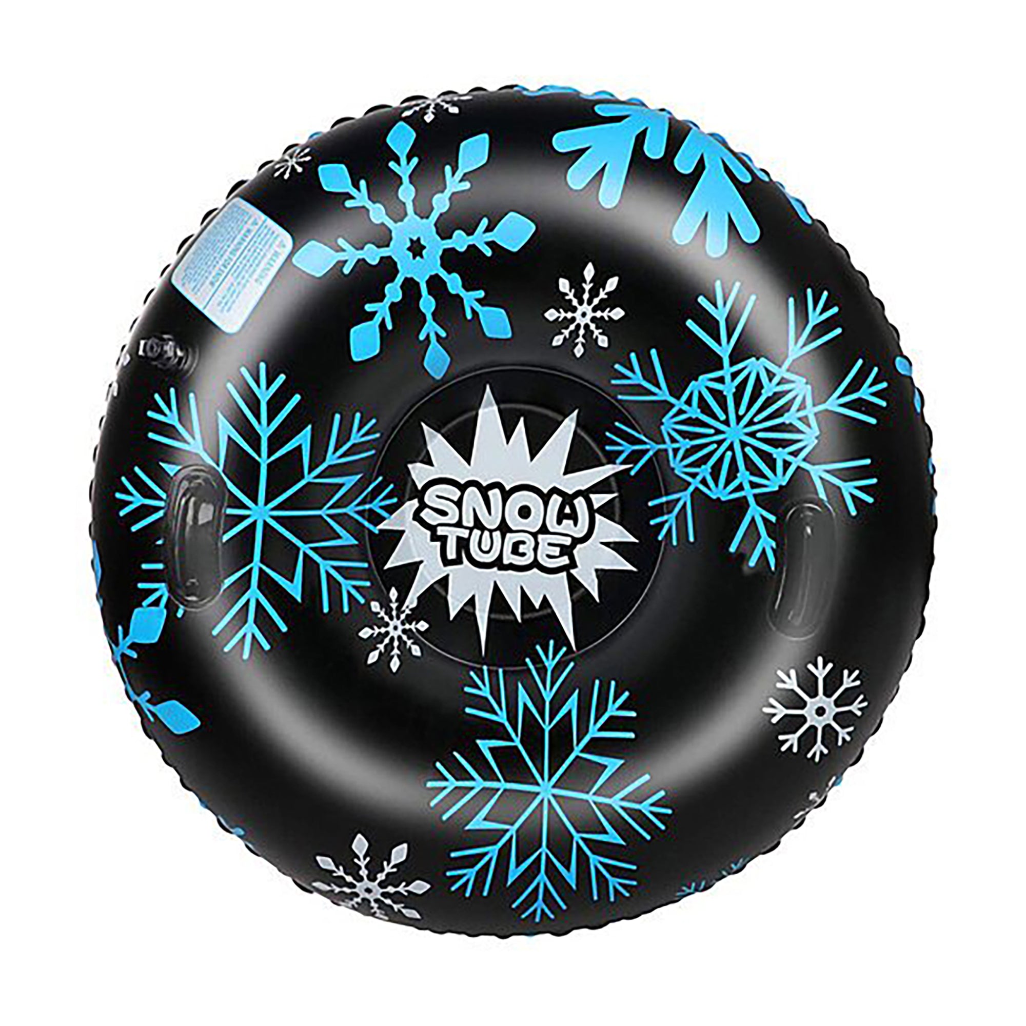 ''Black Snow Flake Inflatable Snow Tube 47''''''