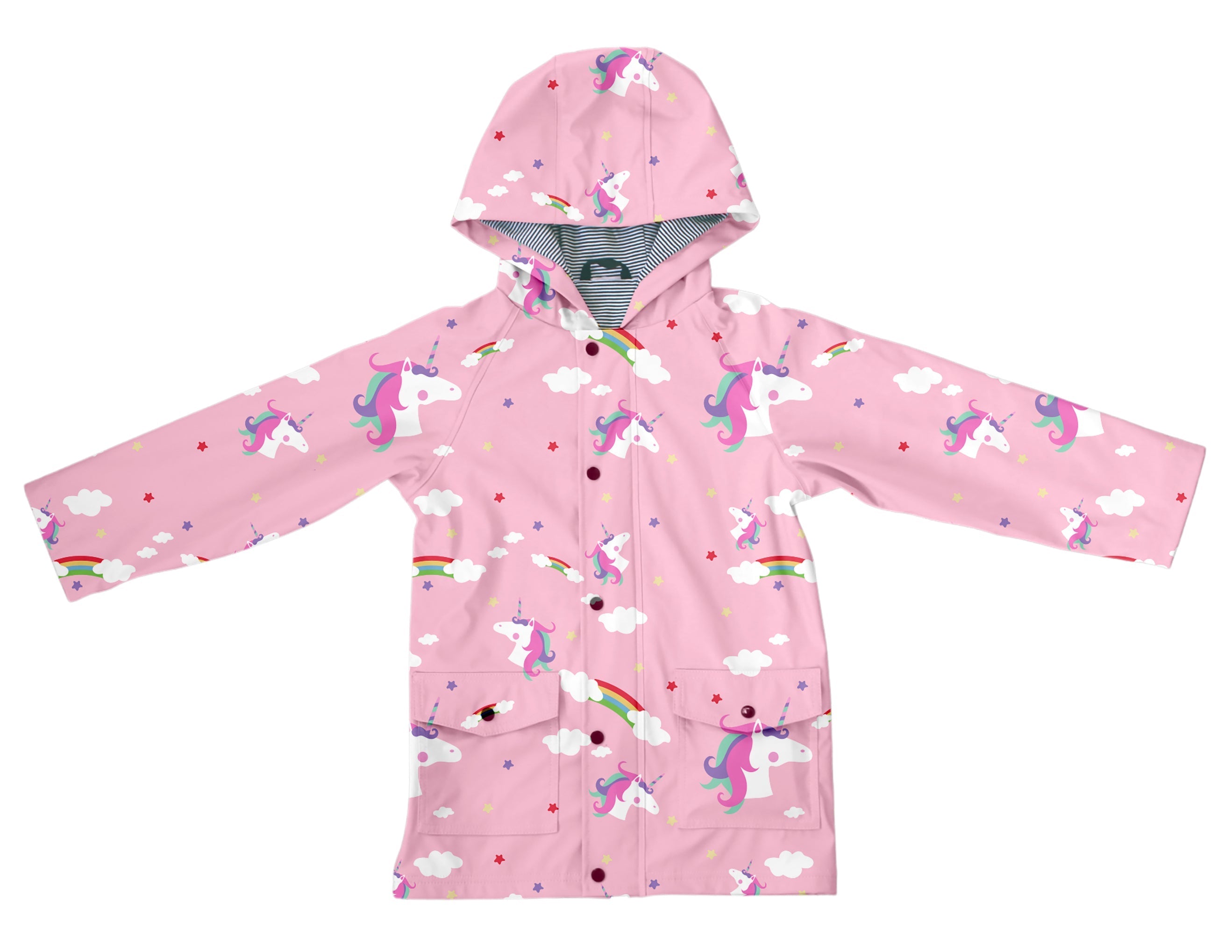 UNICORN Pink/White Collection Raincoat - Pre-Pack