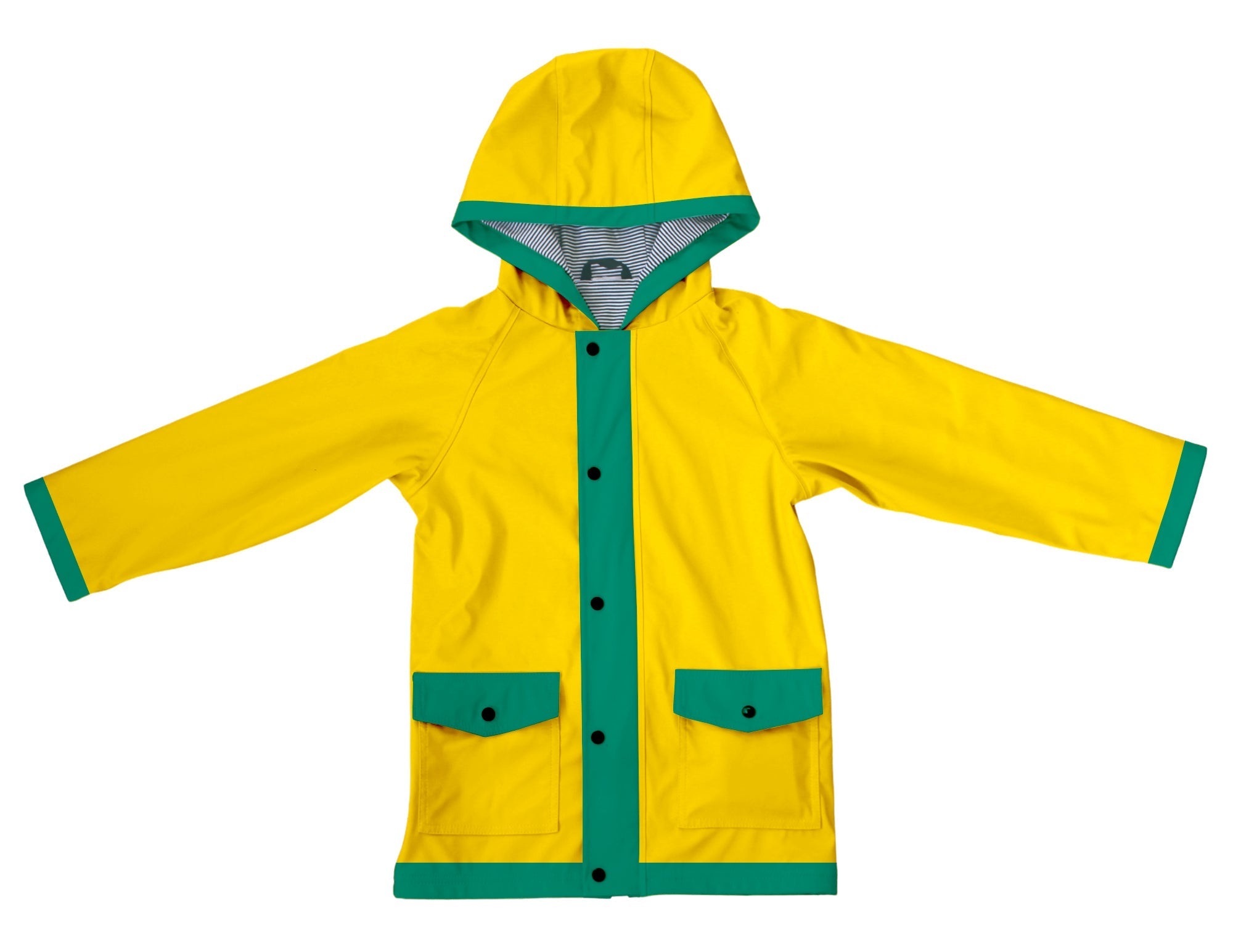 Dinosaur Yellow/Green (3D Drawstring) Collection Raincoat - Pre-Pack