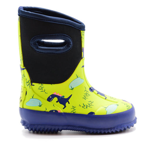 Blue Dinosaur Collection Neoprene Boots - Pre-Pack