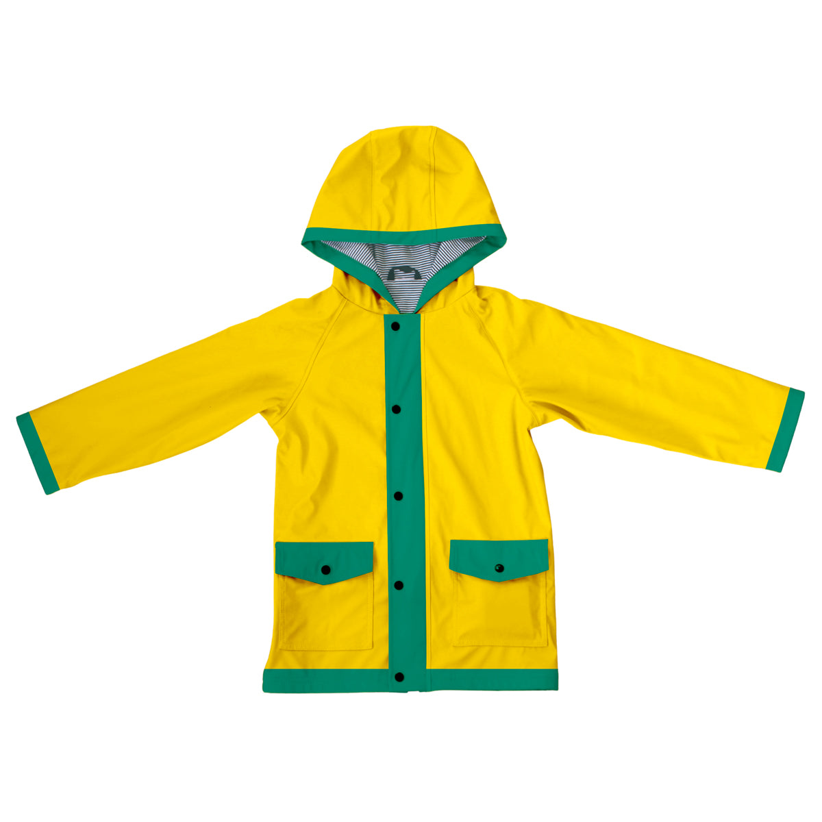 Dinosaur Yellow/Green (3D Drawstring) Collection Raincoat