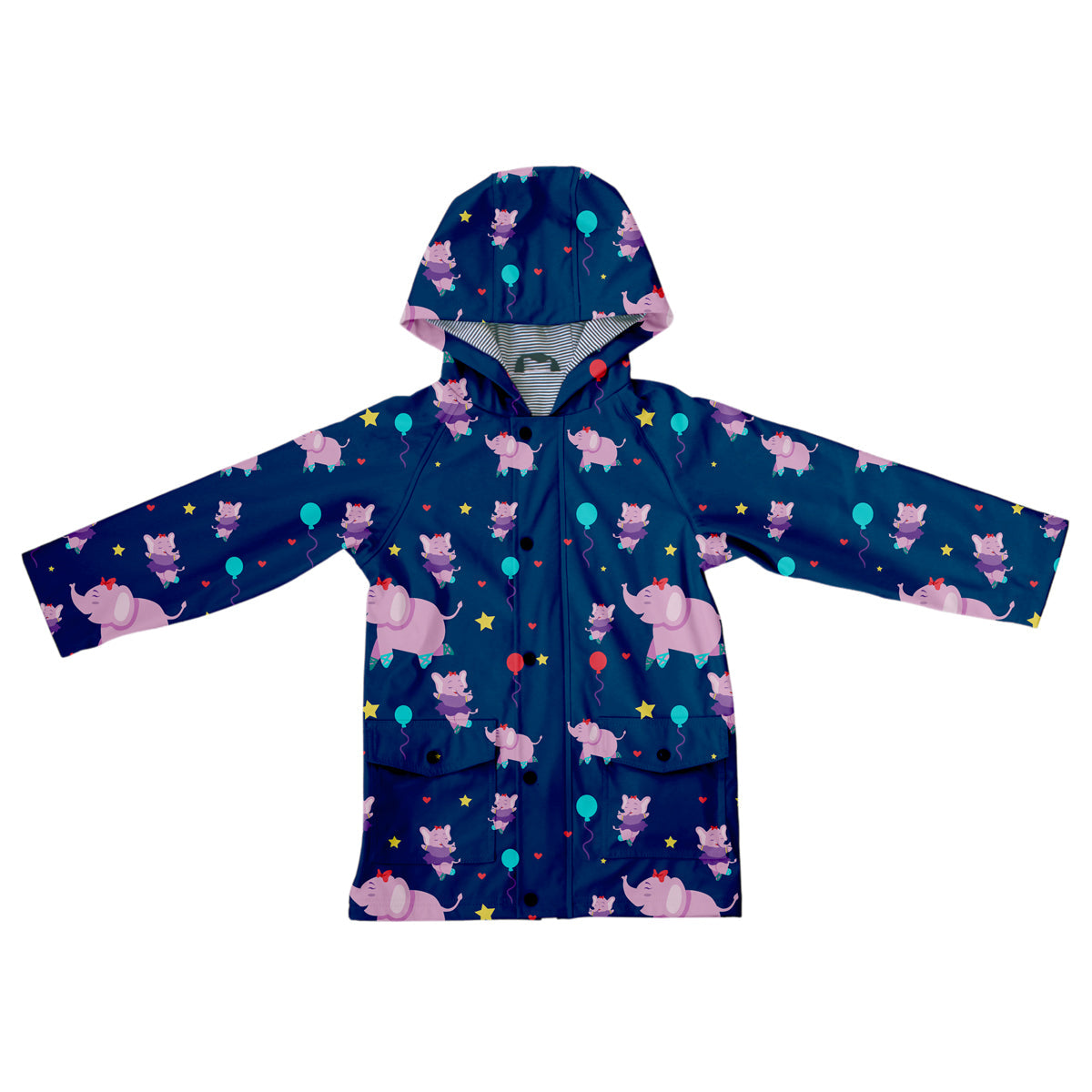 Dancing Elephants Collection Raincoat