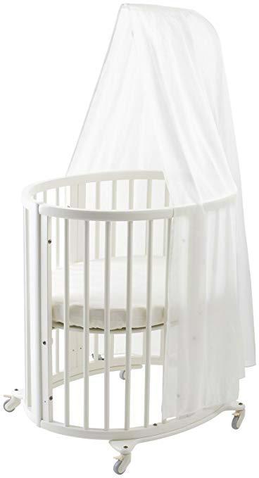 oval baby crib