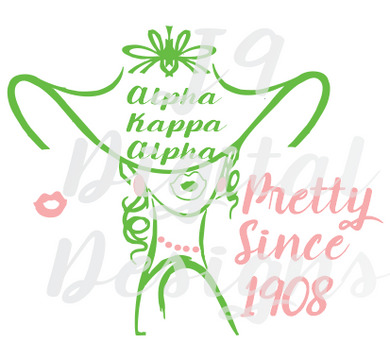 Aka Sorority Logo Svg