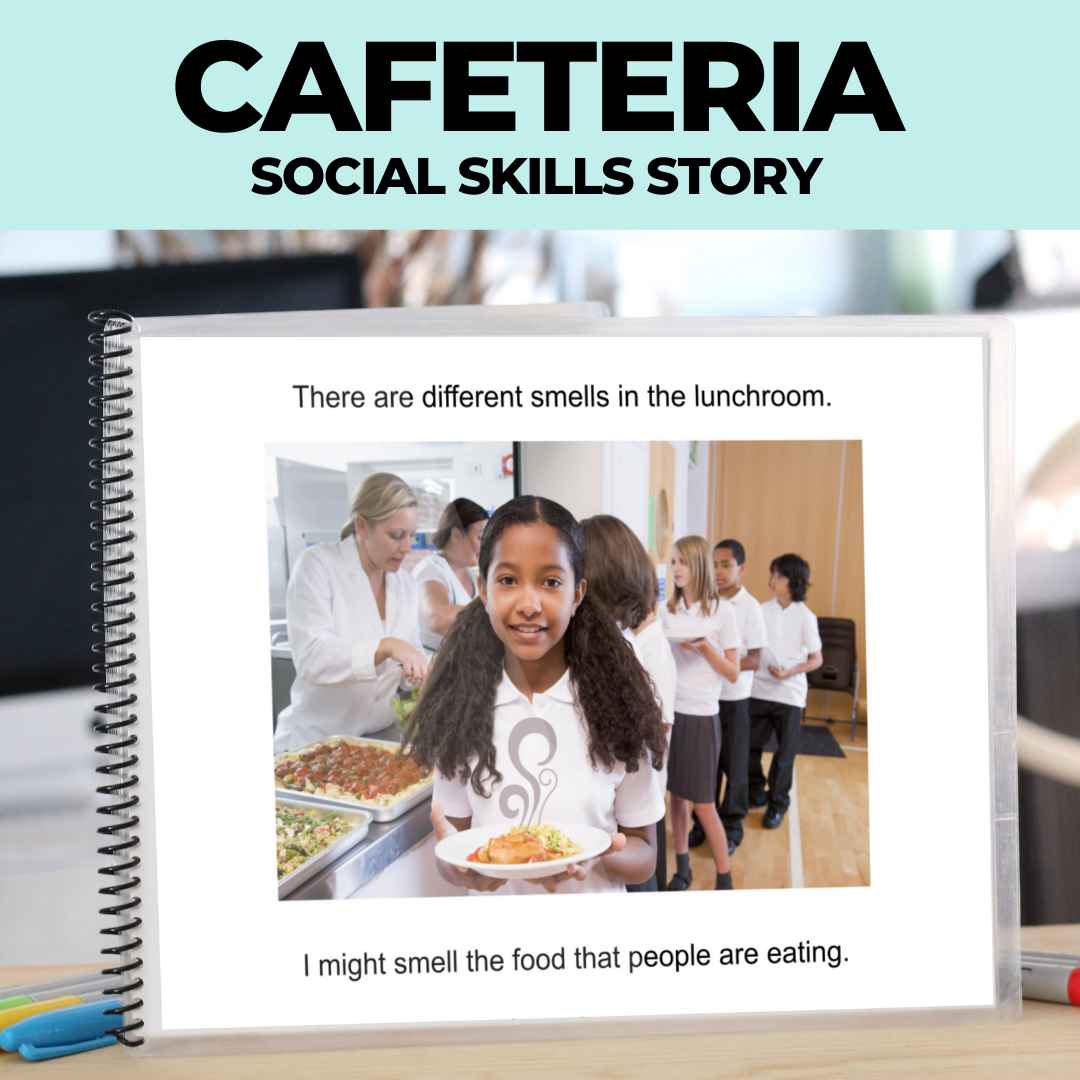 Social Skills Story: Cafeteria / Lunchroom Rules and Expectations (Pri –  AdaptEd 4 Special Ed, Inc.