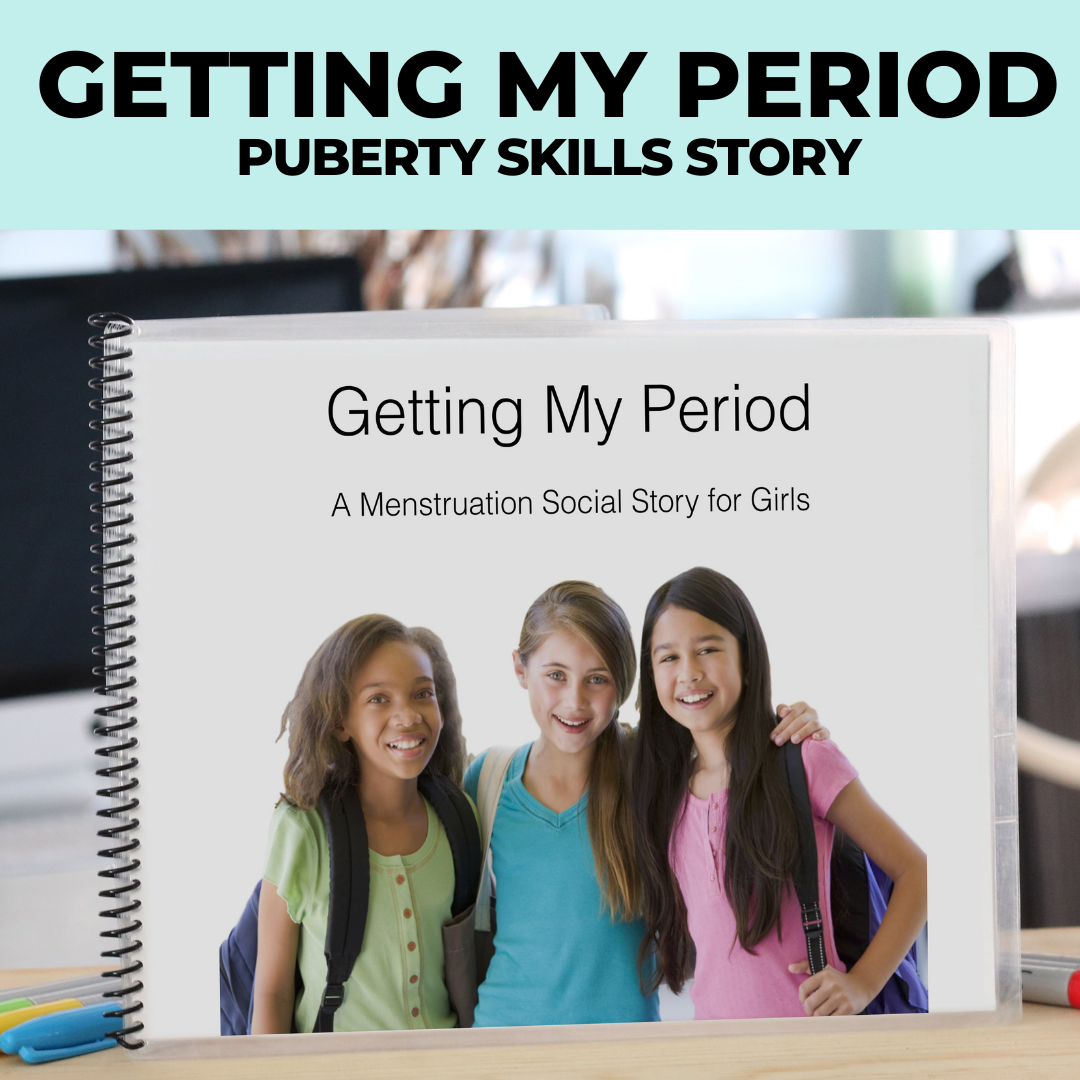 Social Narrative: Getting My Period: Editable (Printable PDF )