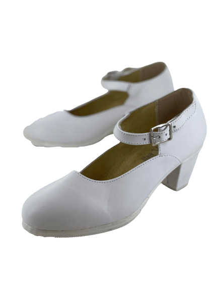 White Folklore Shoe — Rodeo Durango Int'l