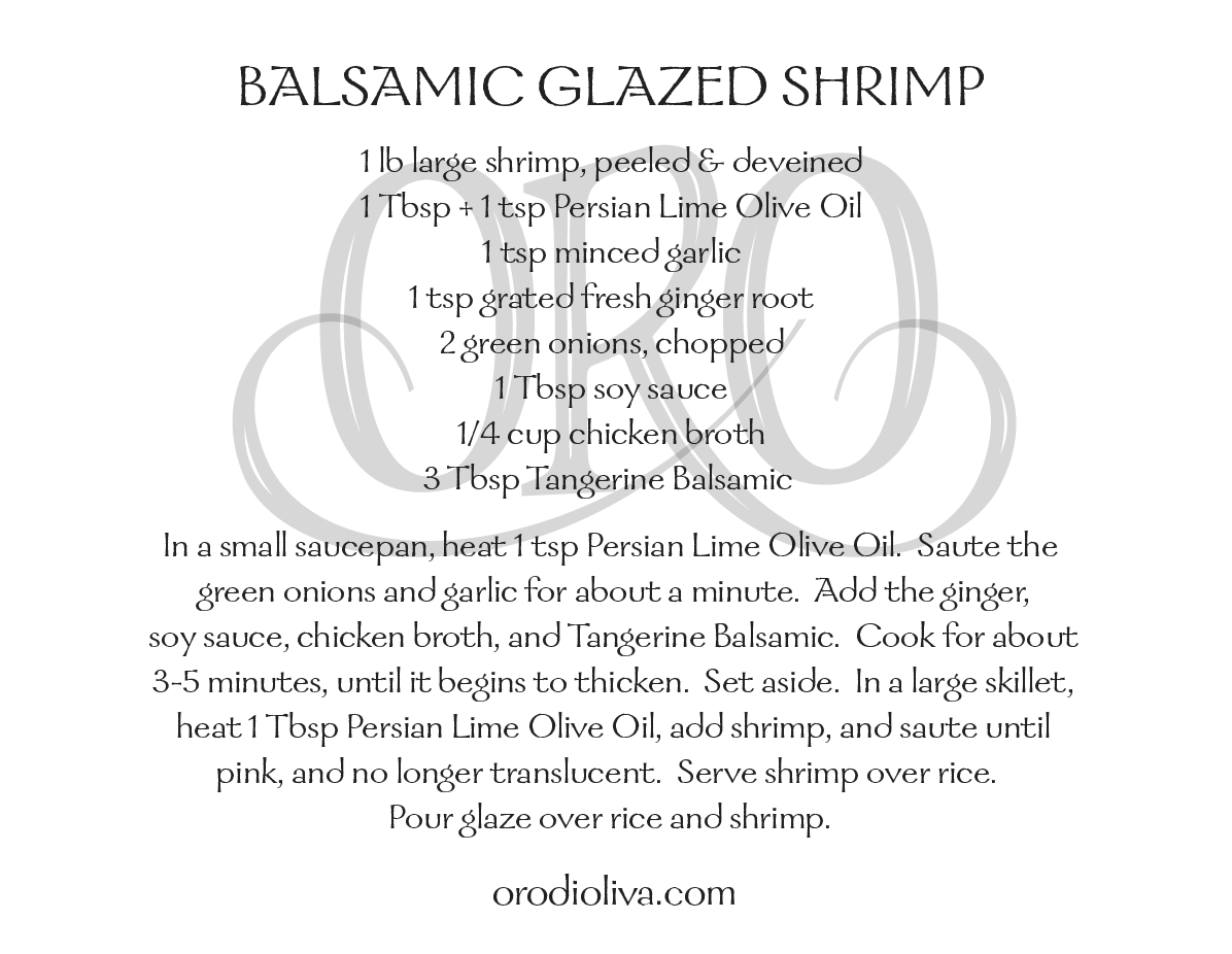 Balsamic Glazed Shrimp