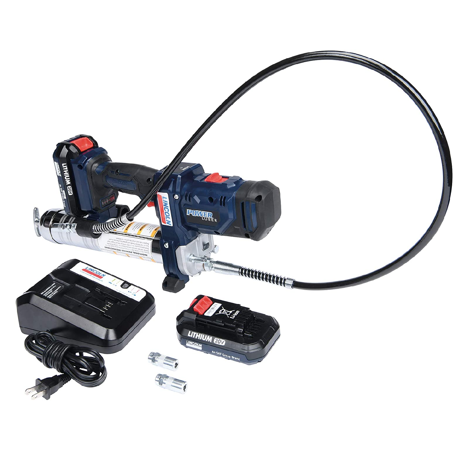 Lincoln Industrial 1888 2-Speed 20V Grease Gun Kit (2 Batteries) Level_Basic