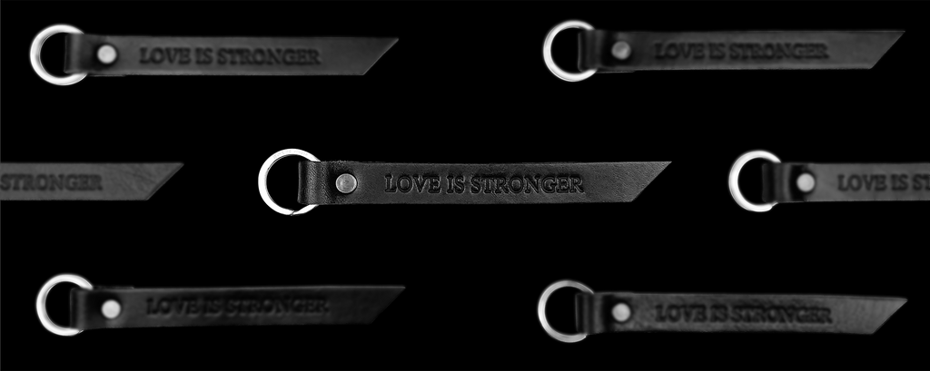 Esther Perbandt Love Is Stronger Keychains