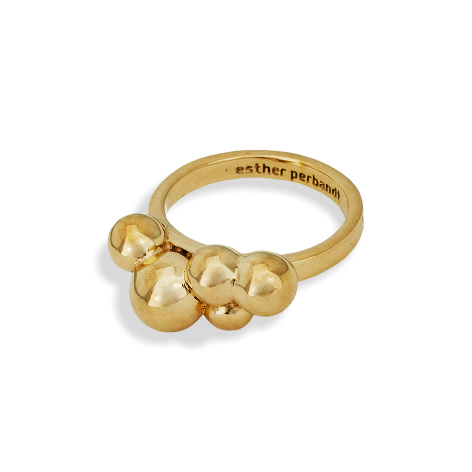 FINE BUBBLE - Gold Ring | esther perbandt