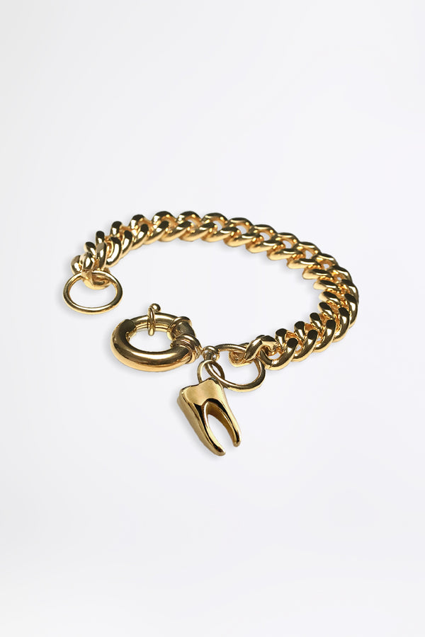 HUNGRY FOR LIFE - Gold Bracelet