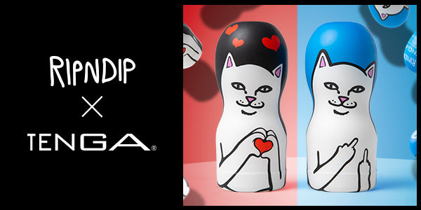 RIPNDIP × TENGA Collaboration Banner