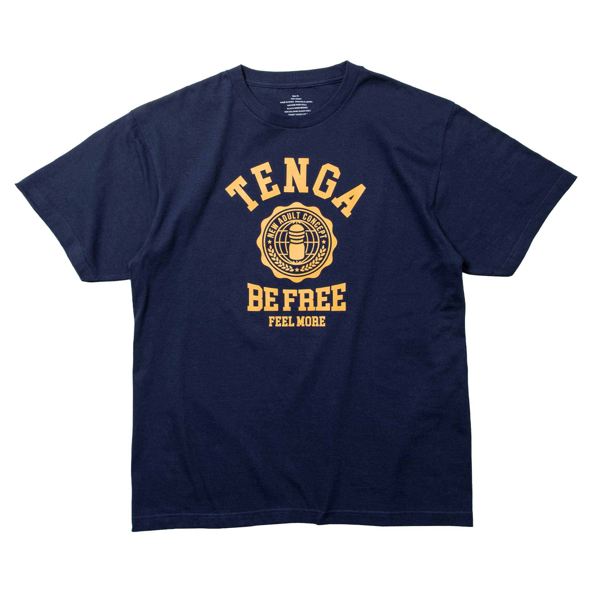 TENGA College T-SHIRT Dark Blue