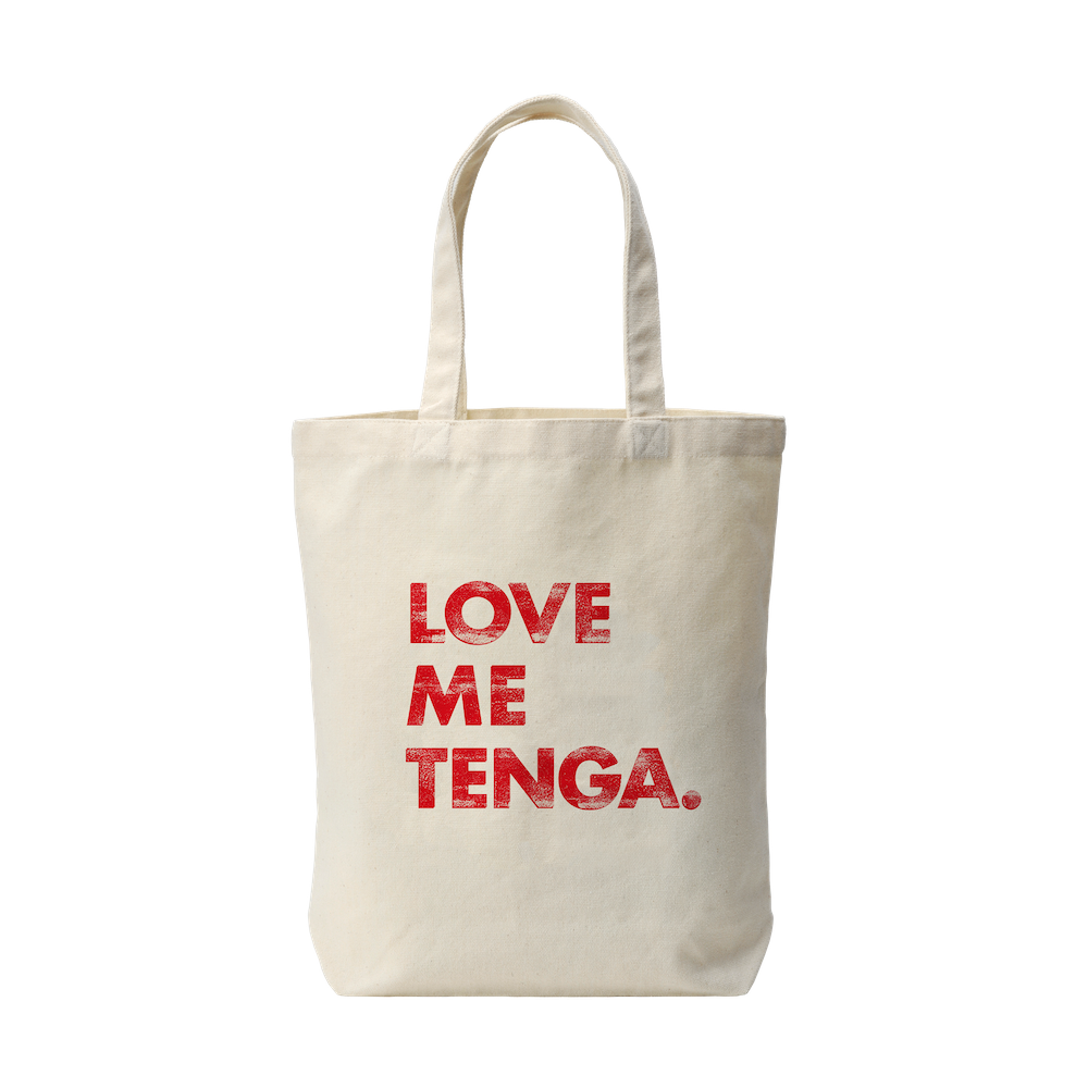 LOVE ME TENGA Vintage Tote Bag