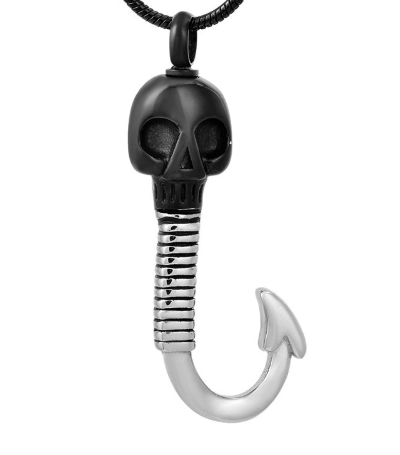 Fish Hook Urn Necklace Review: 4 Best-Selling Fish Hook Urn Pendants –  Funeral Direct