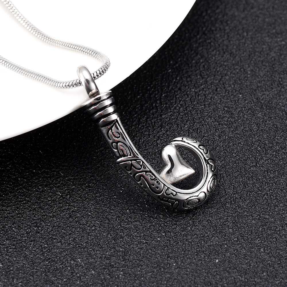 Fish Hook Urn Necklace Review: 4 Best-Selling Fish Hook Urn Pendants –  Funeral Direct