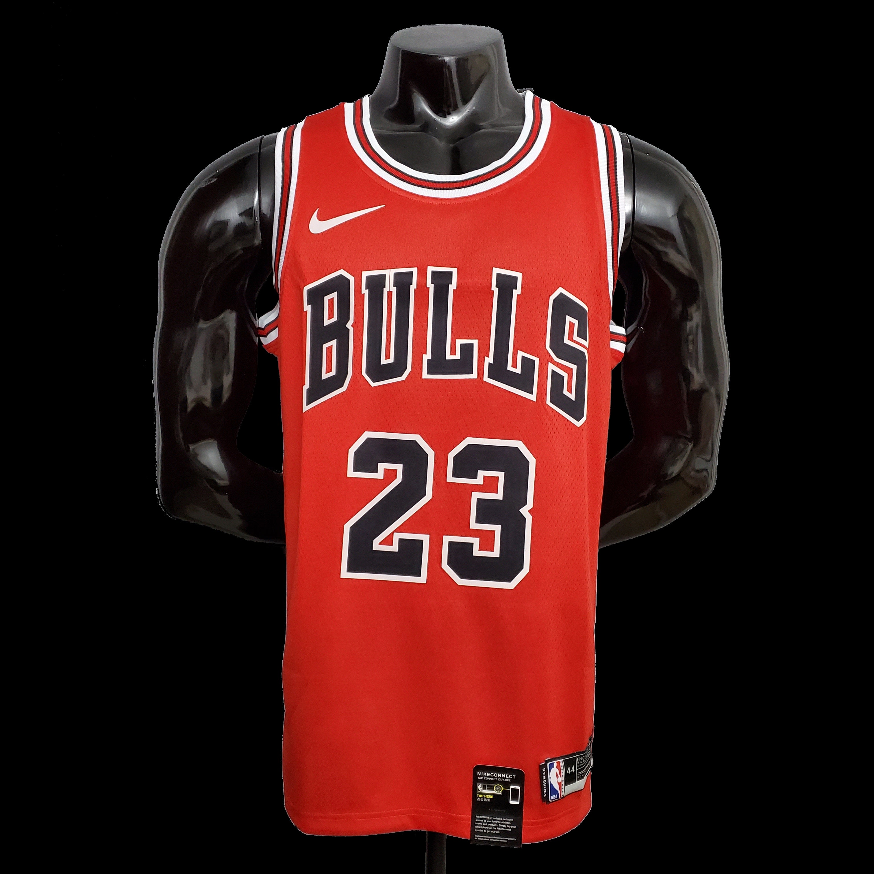 etiqueta Rascacielos Parcial Chicago Bulls Michael Jordan 23 Red NBA Jersey – Fanaccs.com